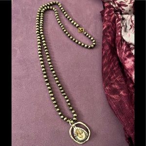 Grace and Heart Necklace and pendant combo